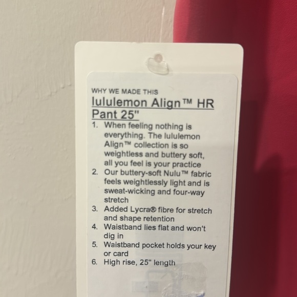lululemon Align HR Pant 25" - Picture 4 of 4